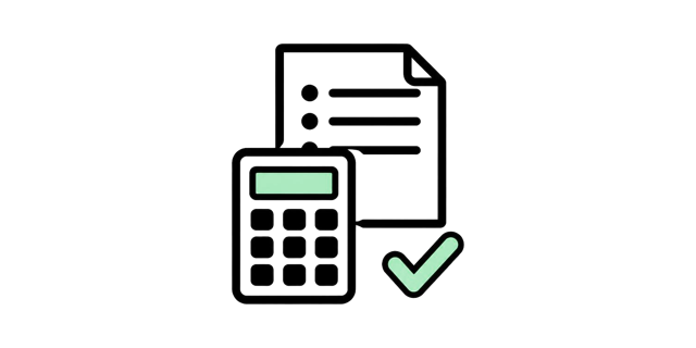 Calculadora y presupuesto para revisar la capacidad de pago